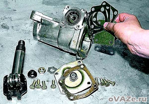 Проверка и ремонт рулевого механизма ВАЗ 2107