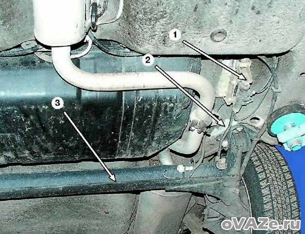 Элементы тормозного механизма ВАЗ-2109